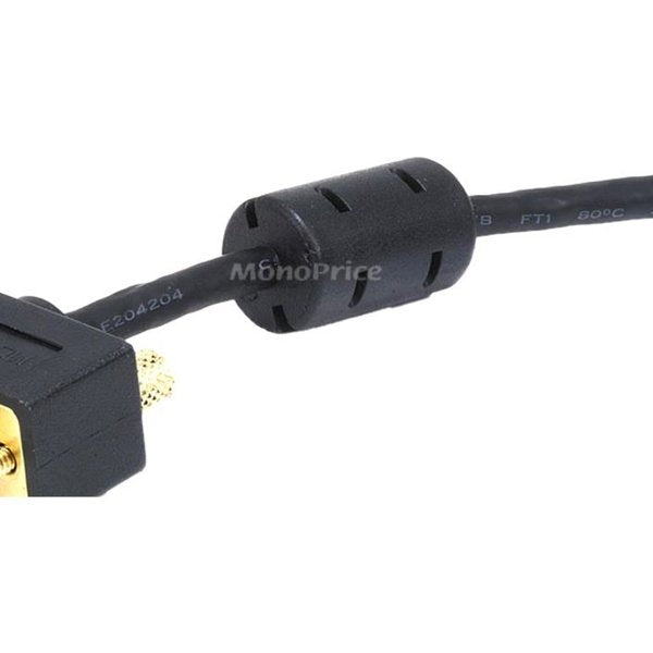 A/V Cable, Ultra Slim SVGA M/F, 15Ft