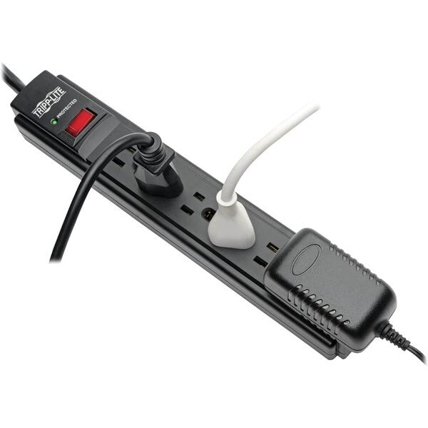 Surge, 6 Outlet, 15ft cord, 790J, Black