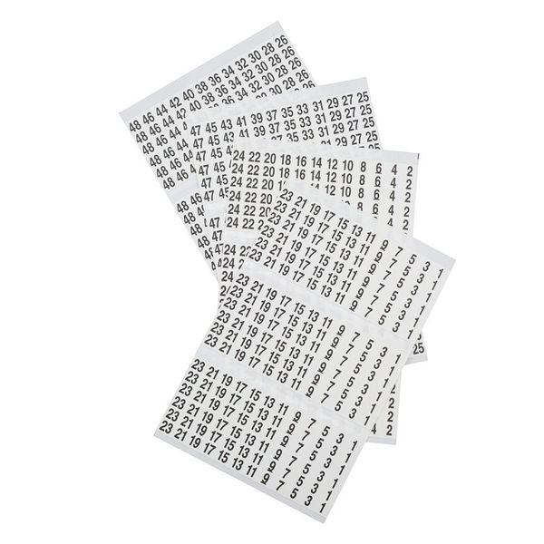 Wire Marker Book, 1-48