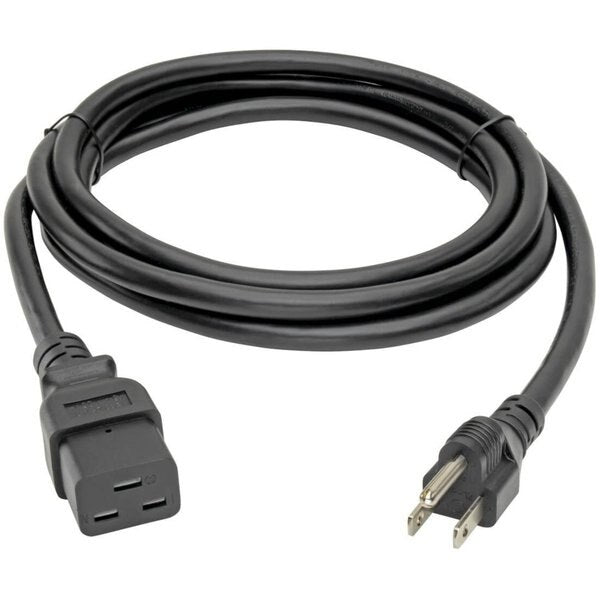 Power Cord, HD, C19-5-15P, 15A, 14AWG, 10ft