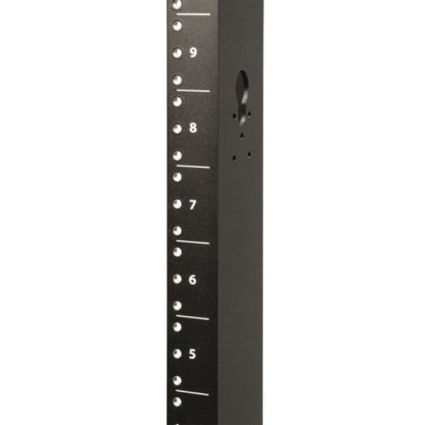 Open Frame Rack, 45in H, 45U, Steel, 22 in D