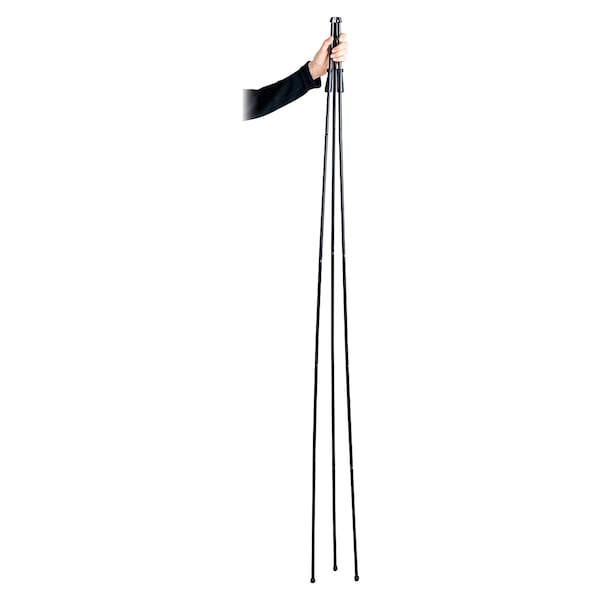 Portable Folding Easel, 63 in., Black
