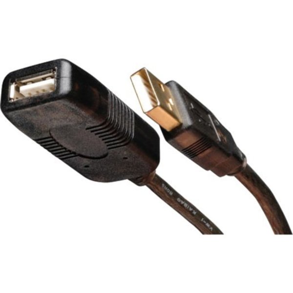 USB 2.0 Cable, Active Repeater, M/F, 20m