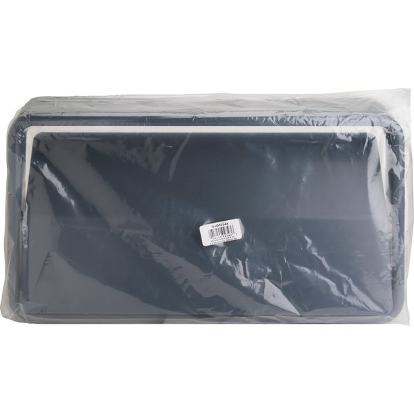 Swing Space-saving Container Swing Lid, 20.3 in W/Dia, Gray