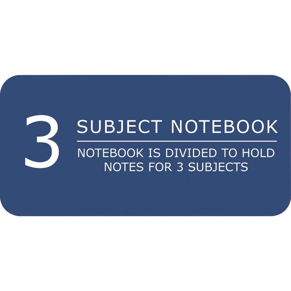 Case of Lefty WB Left Handed Notebooks, 3 Sub, 11