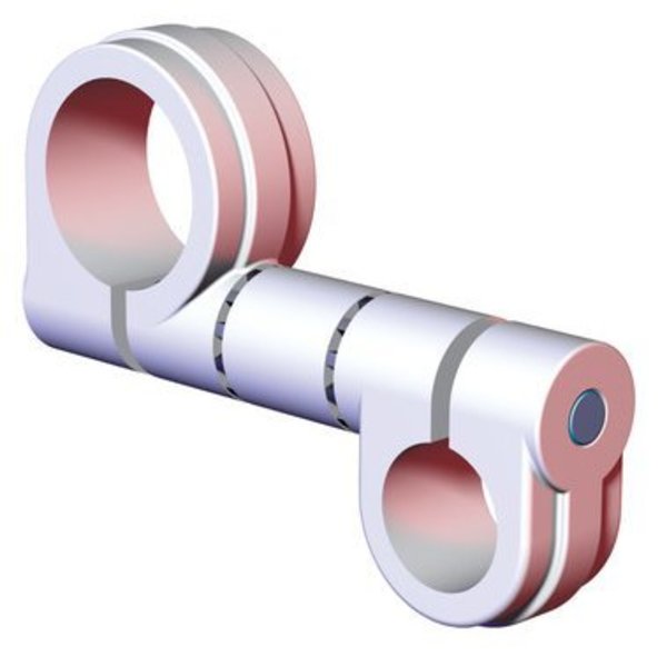 Swivel Ext 1.5In. X 1In.Dia Bore 3In.L