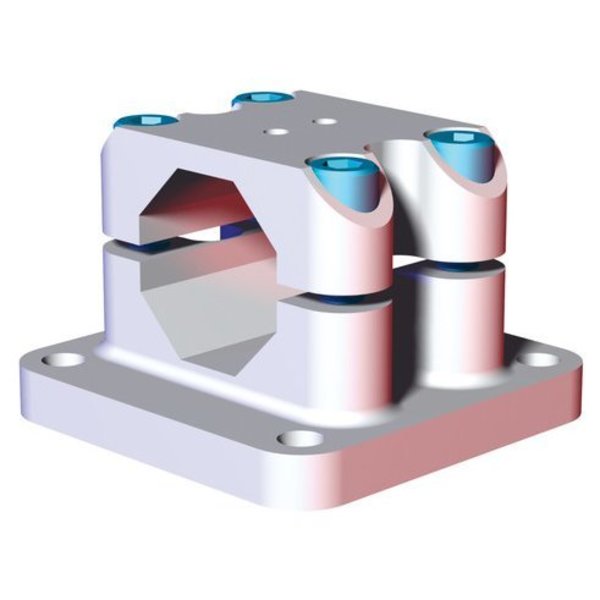 Flange Mount Clamp 45B