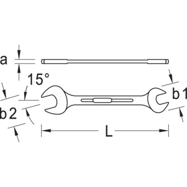 Wrnch Set, Double Open End, 10 pcs., 6-27mm