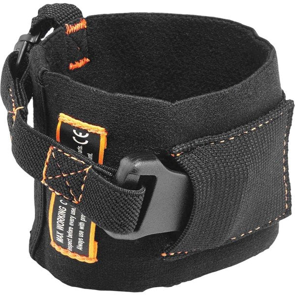 Wrist Tool Lanyard, Buckle, 8in. L, Black