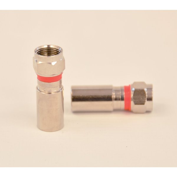 Coupler, Cable, F-Type/Male, RG6, PK10