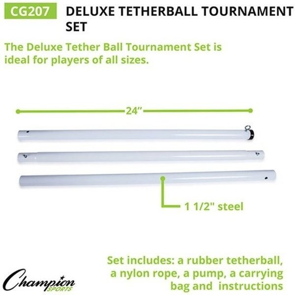 Deluxe TetherBall, Tournament Set