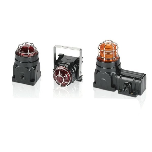 Beacon Warning Light, Red, LED, Surface Mnt