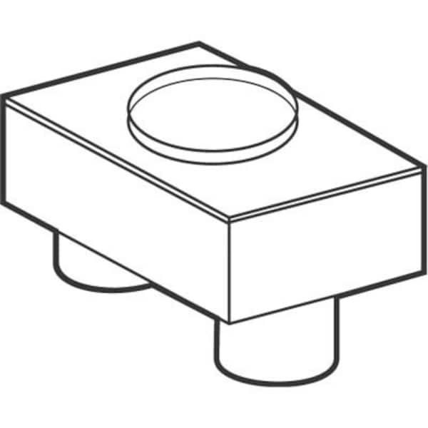 Labconco Dual Exhaust Adapter, 12 In, f