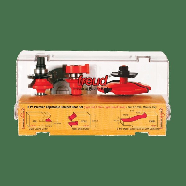 Piece Premier Adjustable Cabinet Bit Set