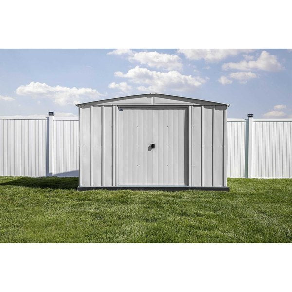 Shed, Gray, Assembled