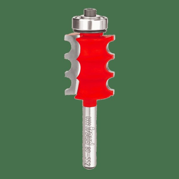 Radius Triple Beading and Fluting Bit