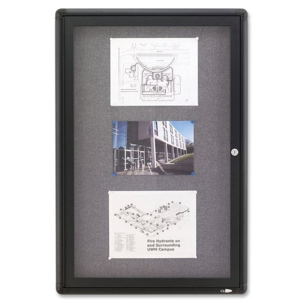 Enclosed Bulletin Board 36