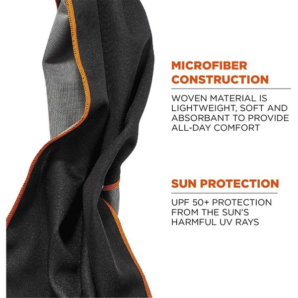 Cooling Towel, Gray, 40-7/8inL x 9-3/4inW