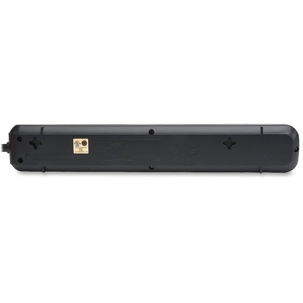 Surge Protector Strip, 7 Outlet, Black