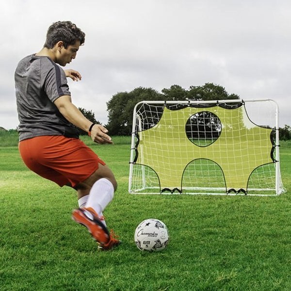 Soccer Goal Set, 3 in 1 Trainer, 6x3x4ft