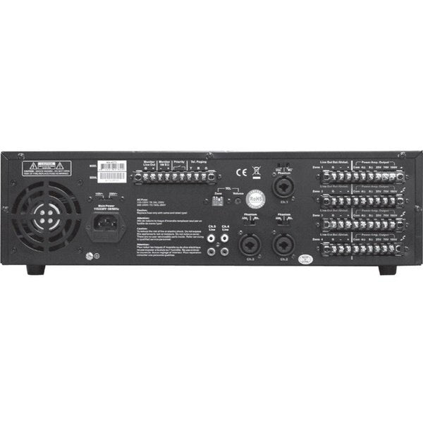 Multizone-Multisource Amplifier, 40W