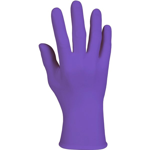 Disposable Glove, Nitrile, Powder Free, Purple, 1000 PK