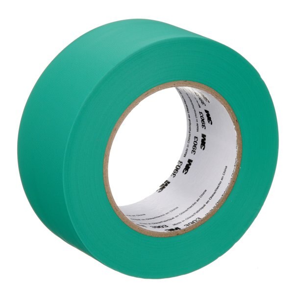 Duct Tape, 2 x 50 yd, 6.5 mil, Green, Vinyl