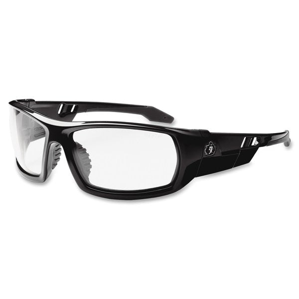 Safety Glasses, Traditional Clear Polycarbonate Lens, Anti-Fog, Scratch-Resistant