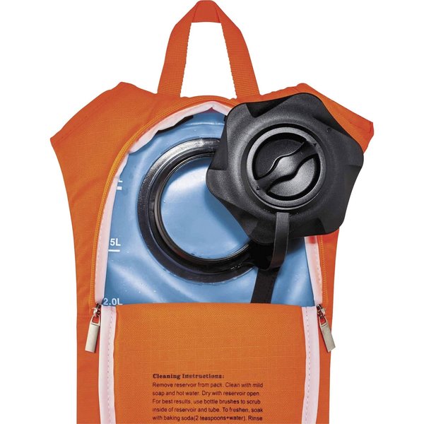 Hydration Pack, 70 oz./2L, Hi-Vis Orange