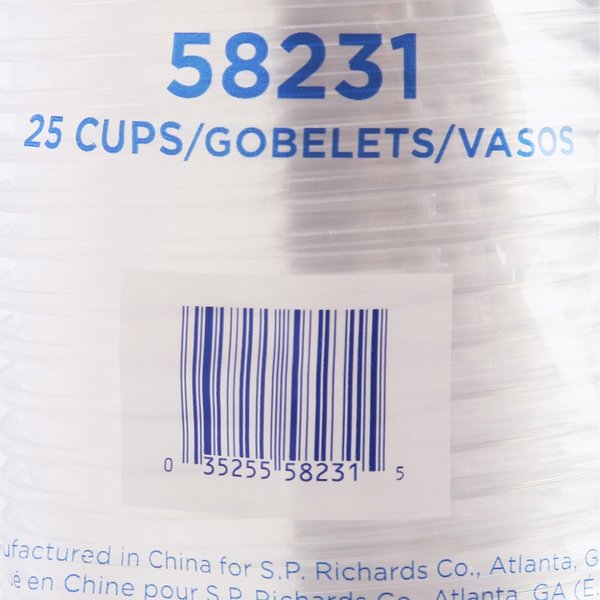 Plastic CupsClear12Oz, PK25