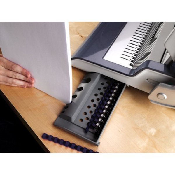 Binding Machine, Comb, Metallic Gray