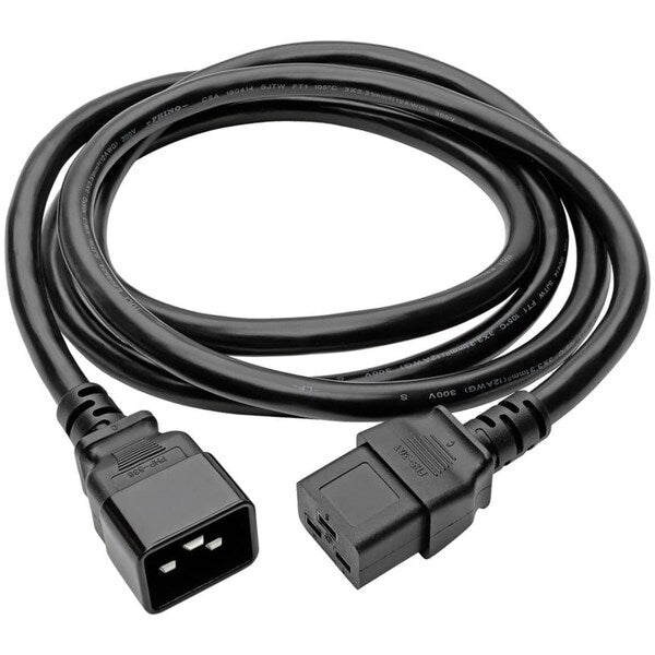 Power Cord, HD, C19 to C20, 20A, 12AWG, 6ft