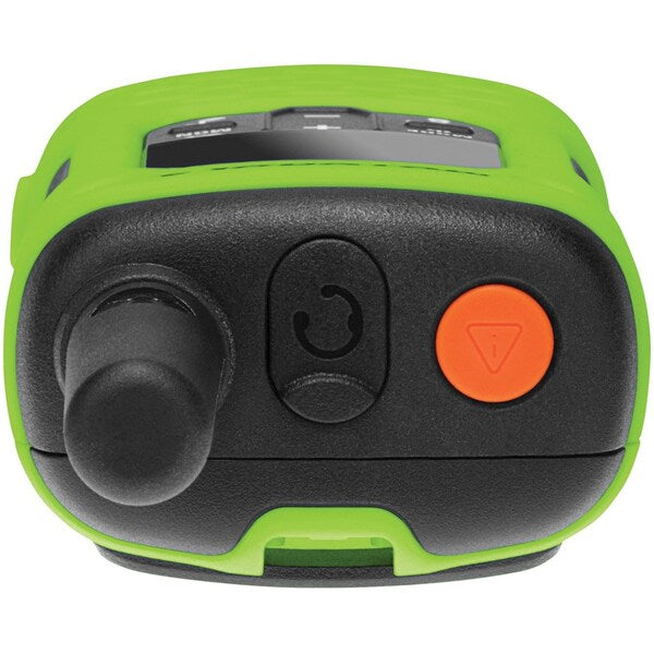 Two Way Radio, Green, NiMh or Alkaline, PK2