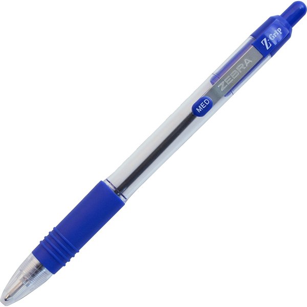 Z-Grip Retractable Ballpoint 1.0mm Blue 2pk