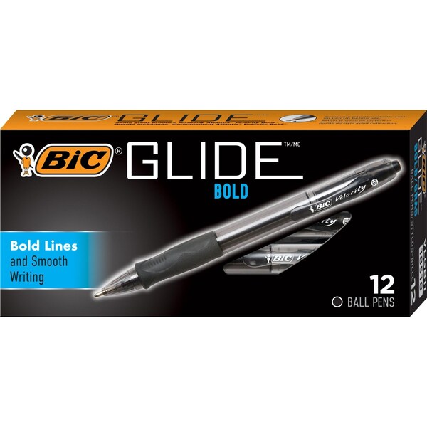 Pen, Velocity, Ballpt, Bold, Bk