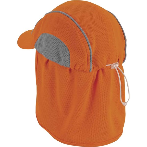 Cooling Hat, Orange, One Size