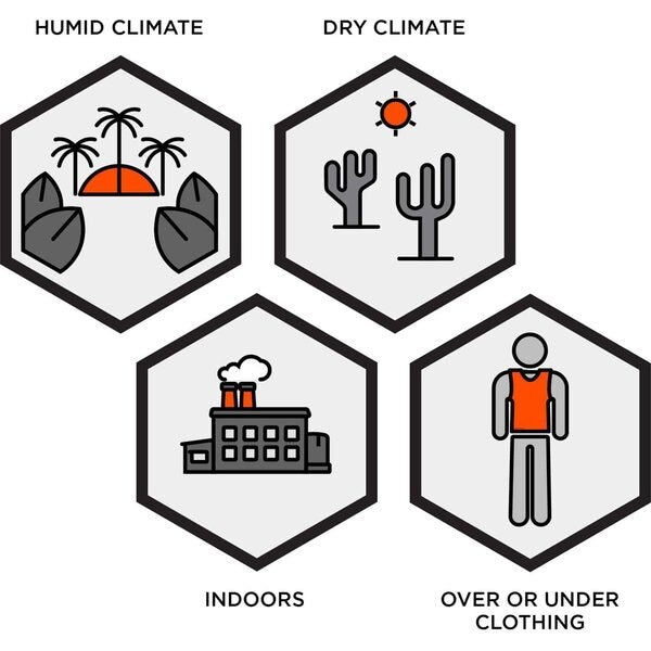 L/XL Cooling Vest, Orange