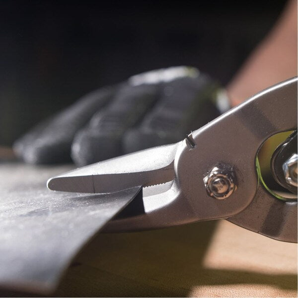 Aviation Snips, Wire Cutter, Right, 10.063''