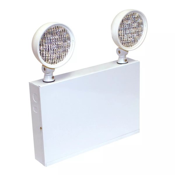 NY LED Emergency Light, 2 heads, 2 remotes