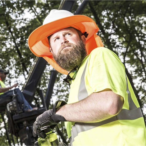 Hard Hat Brim with Shade, Provides Shade