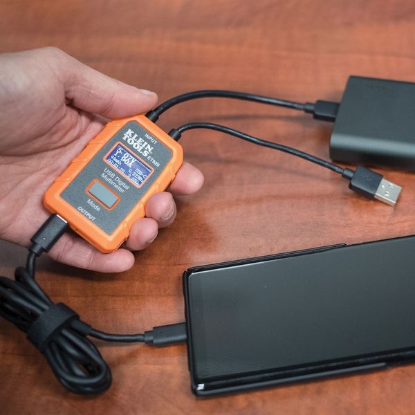 USB Digital Meter, USB-A and USB-C