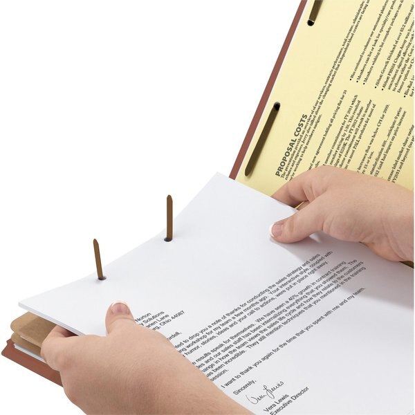 Folder, Classf, Ltr, 2 Div, Rd, PK10