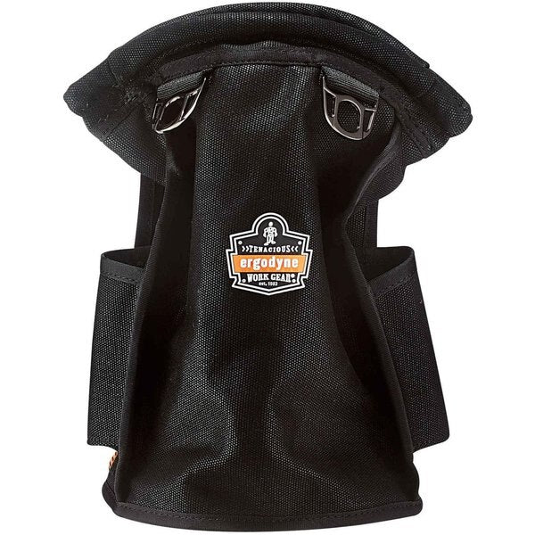 Topped Parts Pouch, Canvas, Water Resistant Canvas, Black, 12