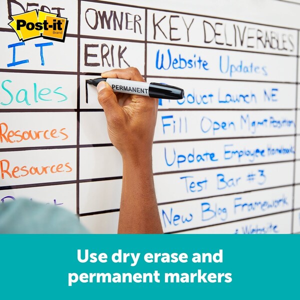 Dry Erase Sheet, Non-Magnetic, 72
