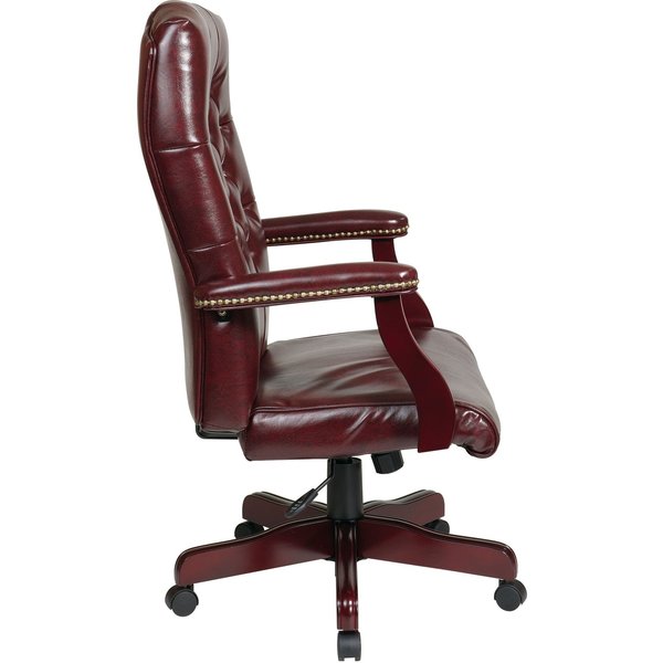 Vinyl Executive Chair, 20-1/4
