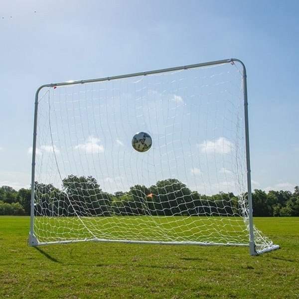 Easy Fold Soccer Goal, 8x6x6ft, Steel Frame