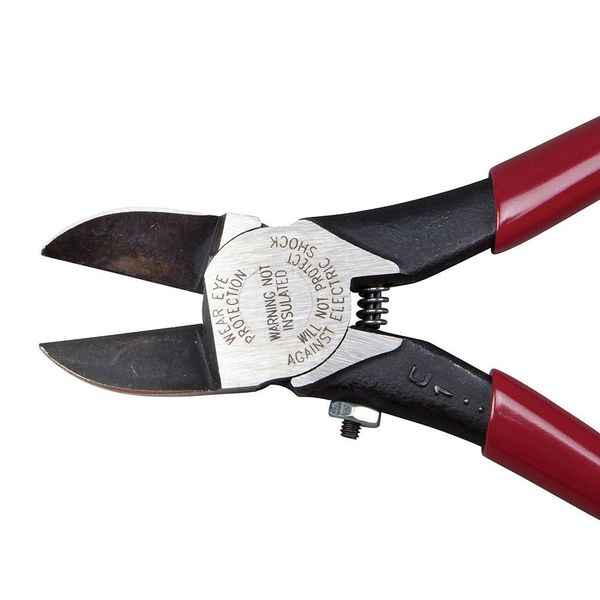 7 3/4 in Diagonal Cutting Plier Flush Cut Narrow Nose Uninsulated