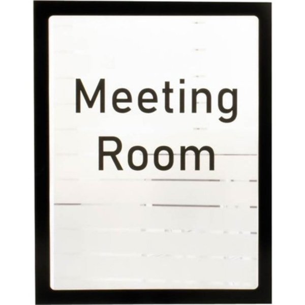 Magneto Magnetic Picture Frame, Black, PK2
