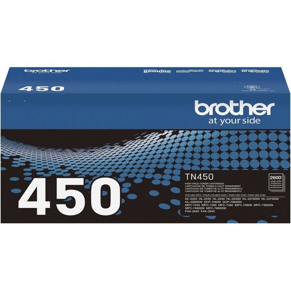 Toner For TN450, 2.6K Pages