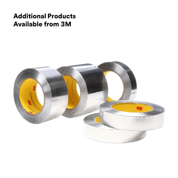 Self Wound Foil Tape, 2 in x 60 yd, Silver